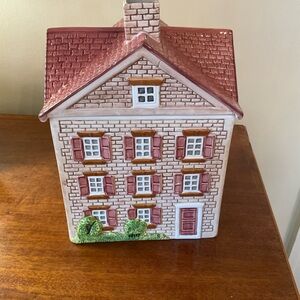 FRIENDLY VILLAGE by JOHNSON BROTHERS COOKIE JAR